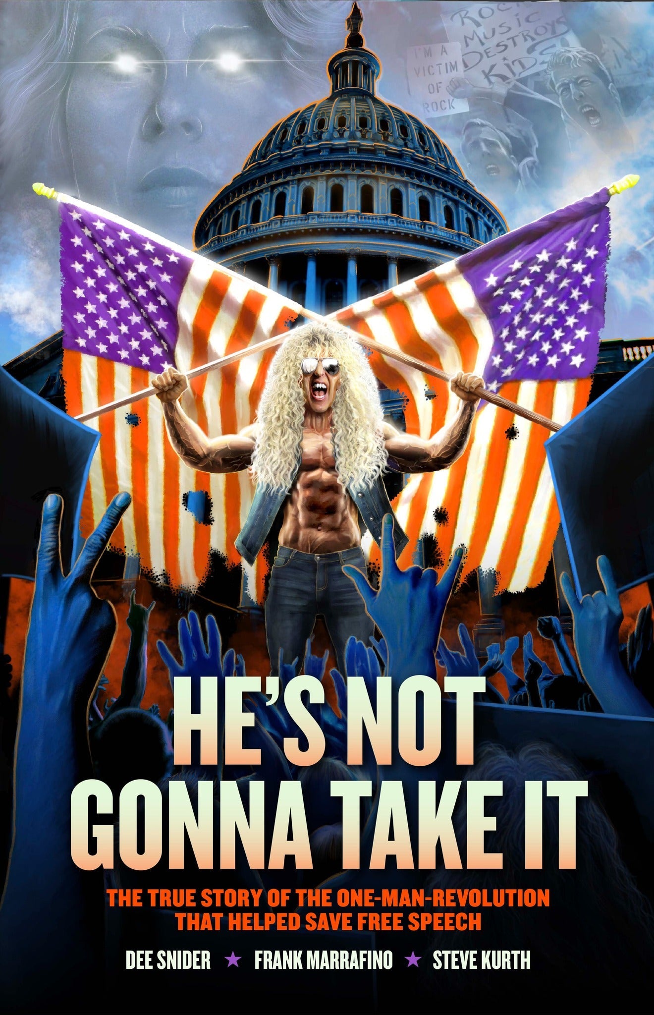 Cover image for Dee Snider: He's Not Gonna Take It ISBN 9798886562262